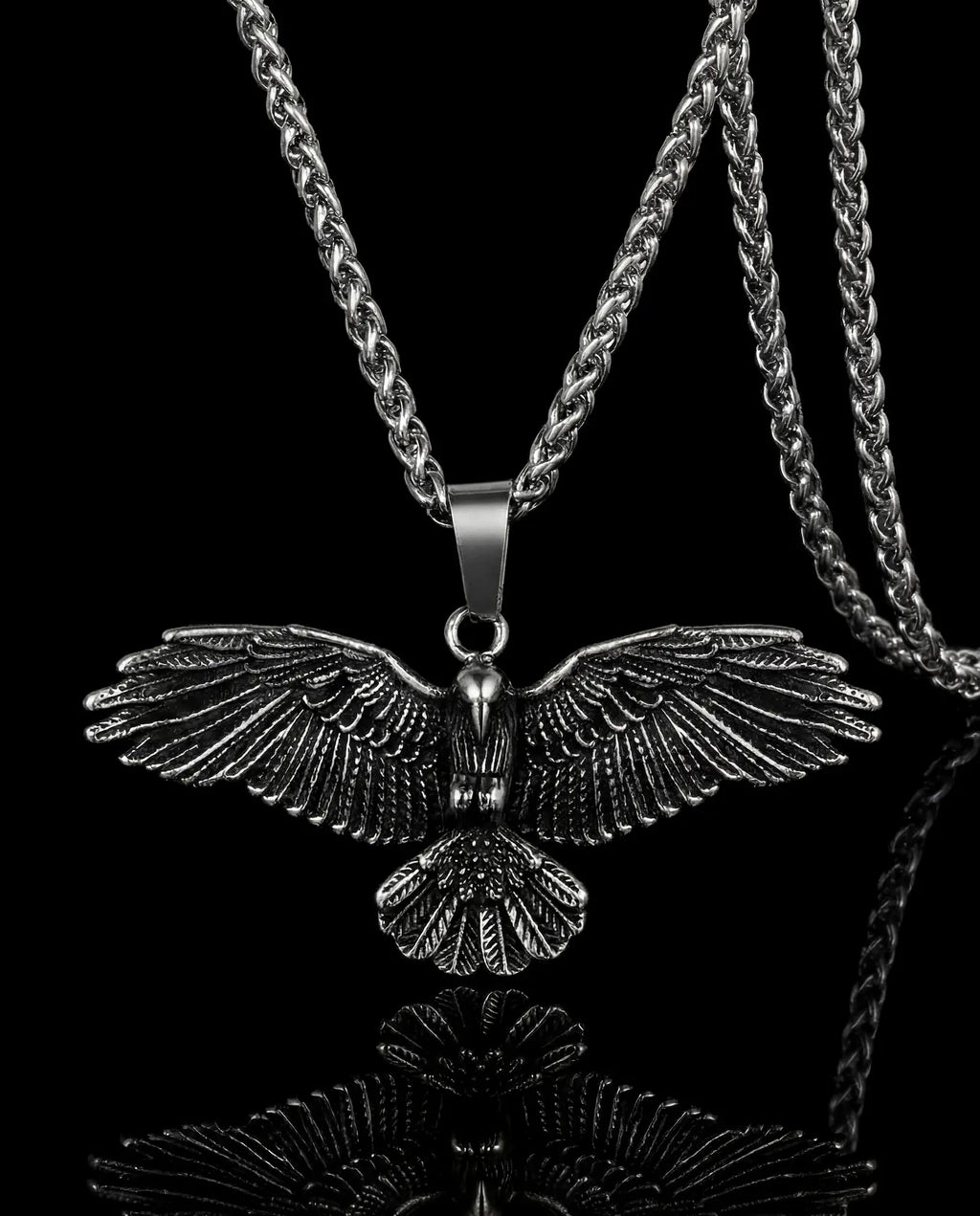 Eagle Wings Pendant Necklace image 0