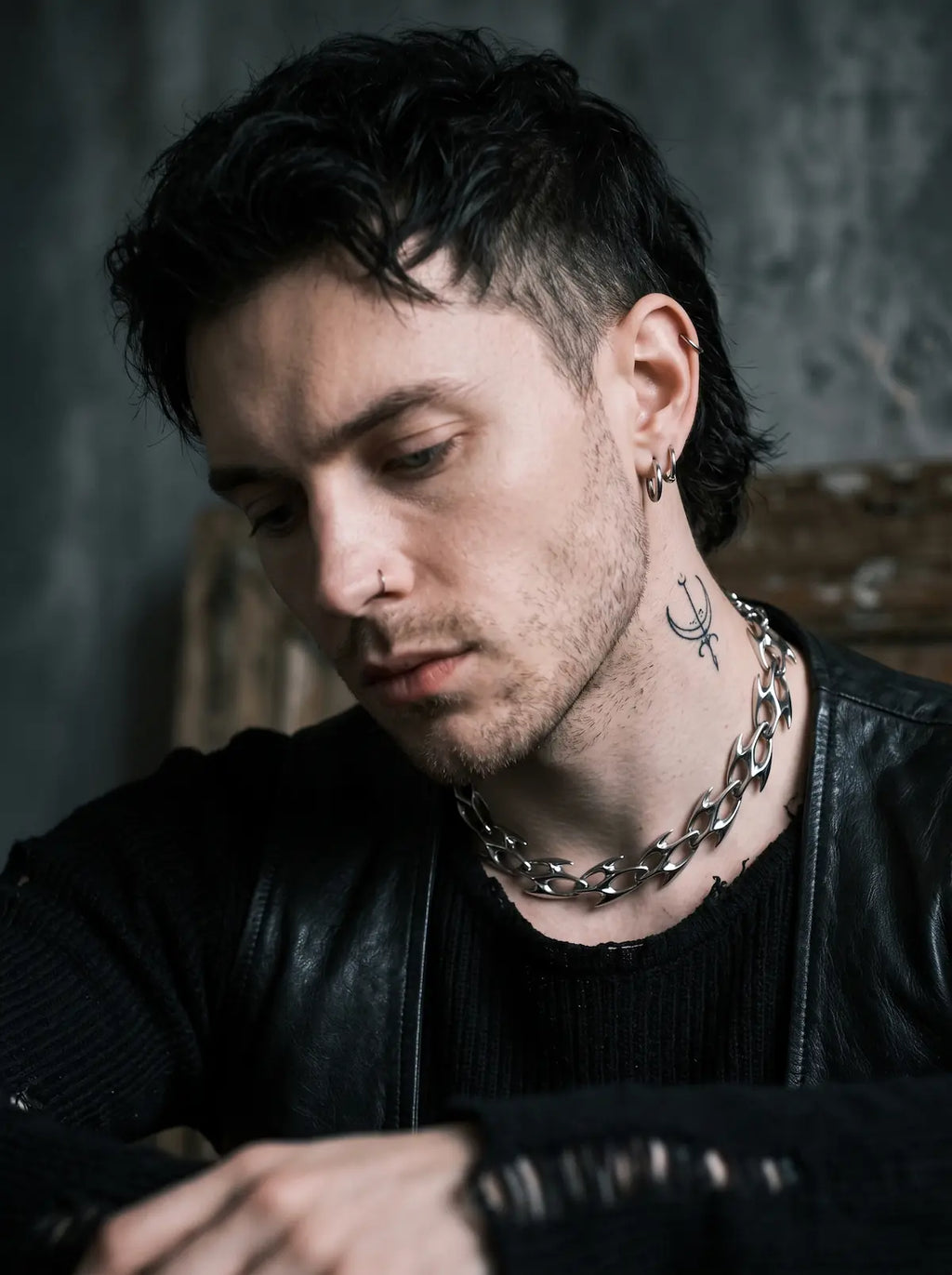 Tribal Blade Link Choker image 2