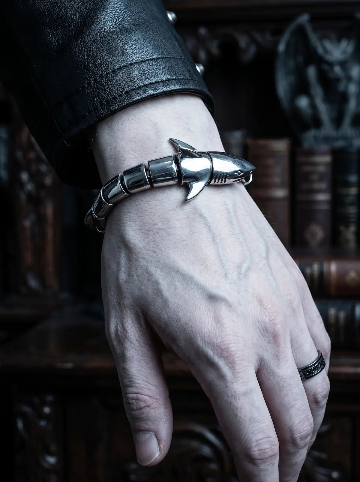 Abyssal Shark Spine Bracelet image 3