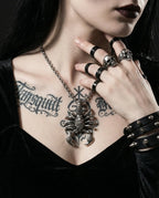 Punk Scorpion Pendant Necklace image 2