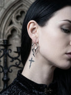 Tribal Shard Chain Earrings image 4