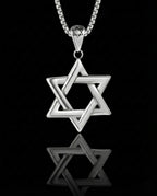 Hollow Hexagram Pendant Necklace image 0